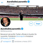 De Laurentiis su Twitter: "Bravi tutti"