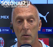 Domenichini: "Vinta partita difficile contro un ottimo Milan"