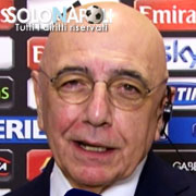 Galliani: "Il Milan deve lottare per il terzo posto"