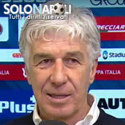 Gasperini: "Il Napoli sul 2-1 ci ha messo in difficolt"