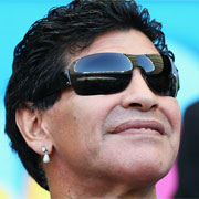 Maradona si candider per la presidenza della FIFA