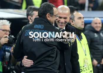 Real Madrid-Napoli: le foto
