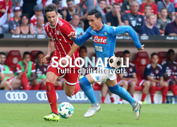 Bayern Monaco-Napoli: le foto