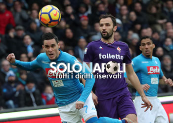 Napoli-Fiorentina: le foto