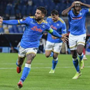 Il Napoli travolge il Legia Varsavia