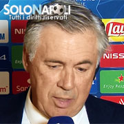 Ancelotti: "Soddisfatto per la prestazione"