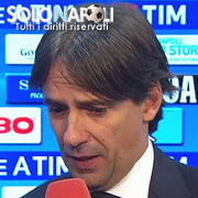 Inzaghi: "Una sconfitta meritata"