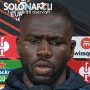 Koulibaly: "Abbiamo pensato alla Fiorentina"