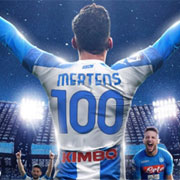 100 gol per Mertens in serie A