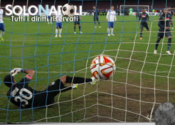Napoli-Dinamo Mosca: le foto