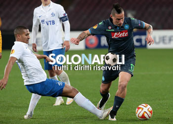 Napoli-Dinamo Mosca: le foto