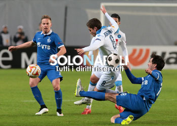 Dinamo Mosca-Napoli: le foto