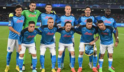Napoli-Rangers: le foto